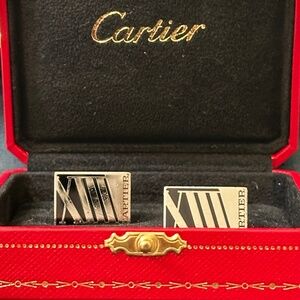Cartier Roman Numeral "13" Cufflinks